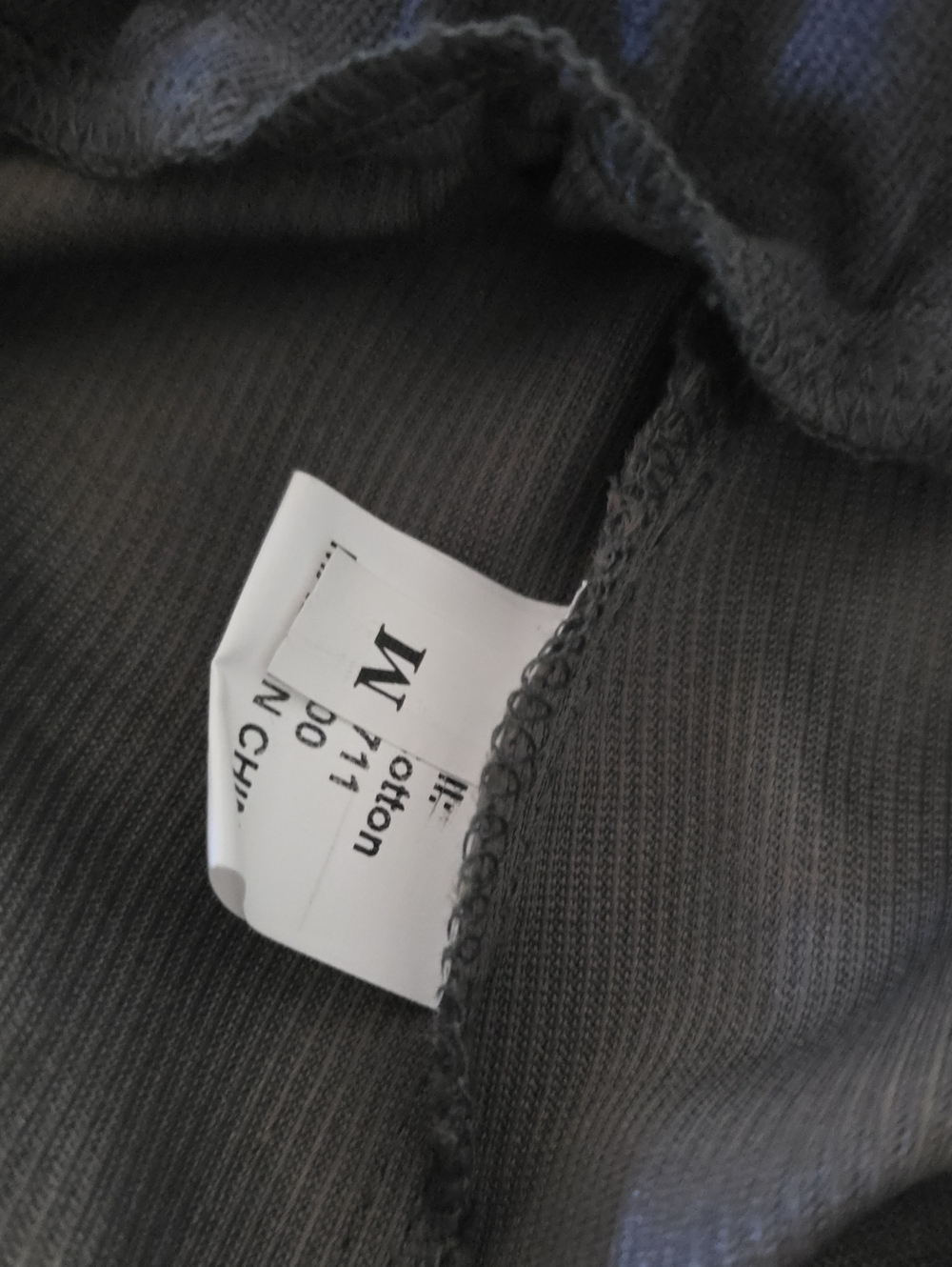 Basic Gray Ribbed Pants - Medium Customize Length As Needed